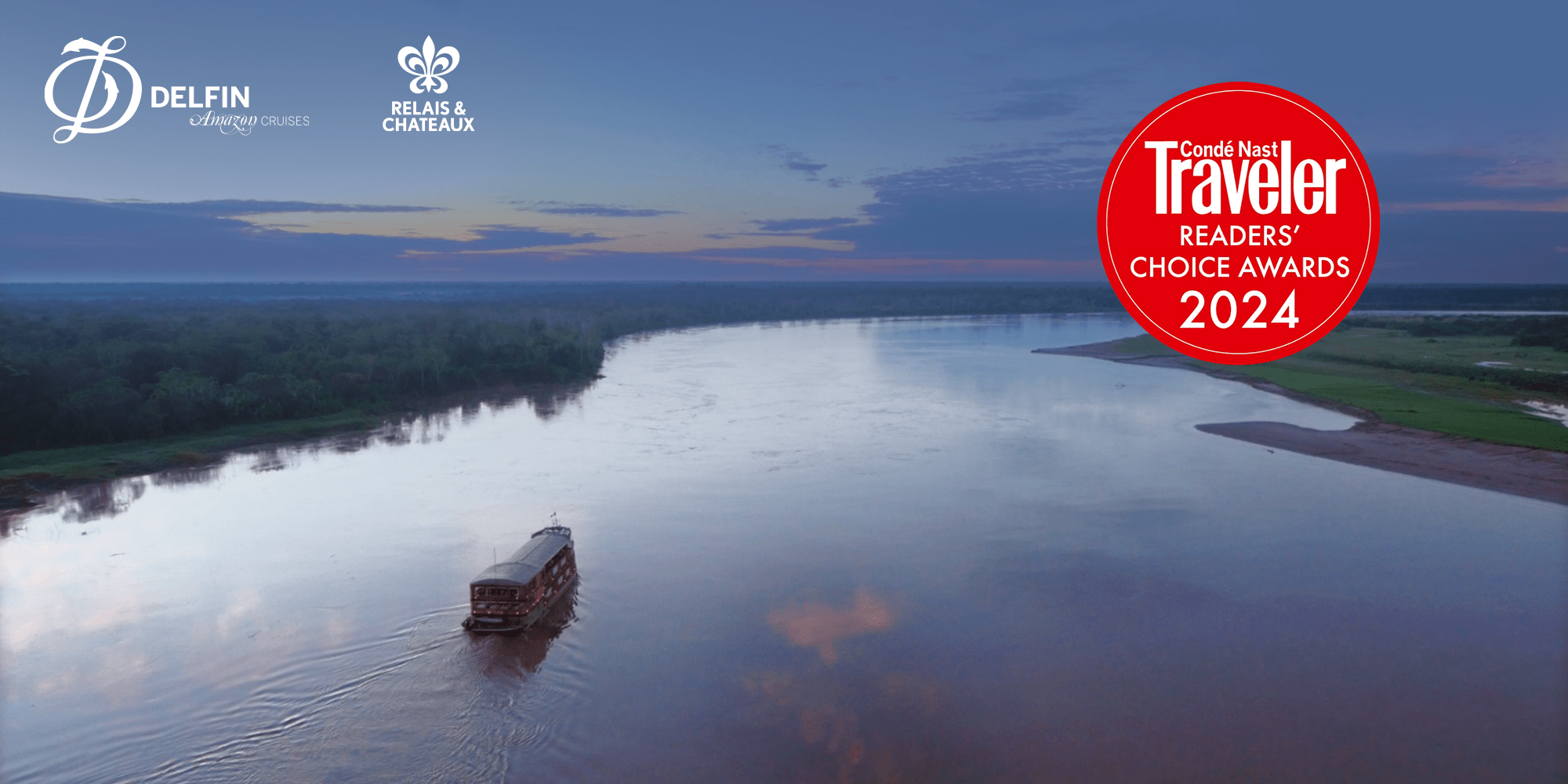 Delfin Amazon Cruises Named Top 7 Best River Cruise Line by Readers’ Choice Awards